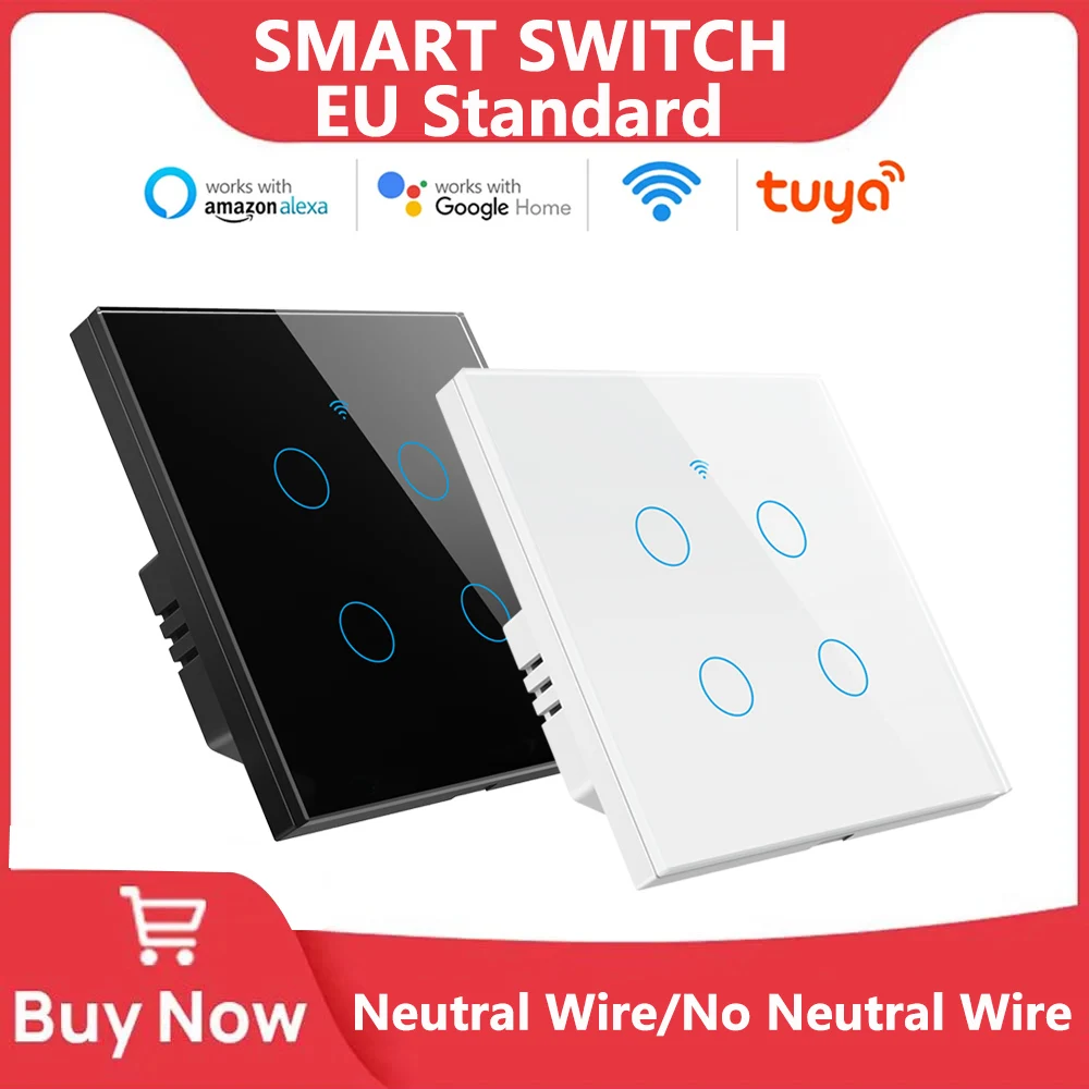 Smart-Switch-EU-WiFi-Smartlife-Neutral-Wire-No-Neutral-Wire-Touch-Light-Switch-220V-Works-With